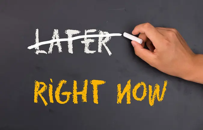 the right time